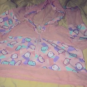 Pusheen crop top